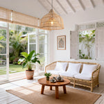 Modern Minimalist Weave Rattan Pendant Light Ø50cm