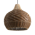 Bohemian Rattan Teardrop Pendant Light Ø48cm