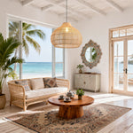 Bohemian Rattan Pendant Light Ø60cm