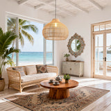 Bohemian Rattan Pendant Light Ø60cm