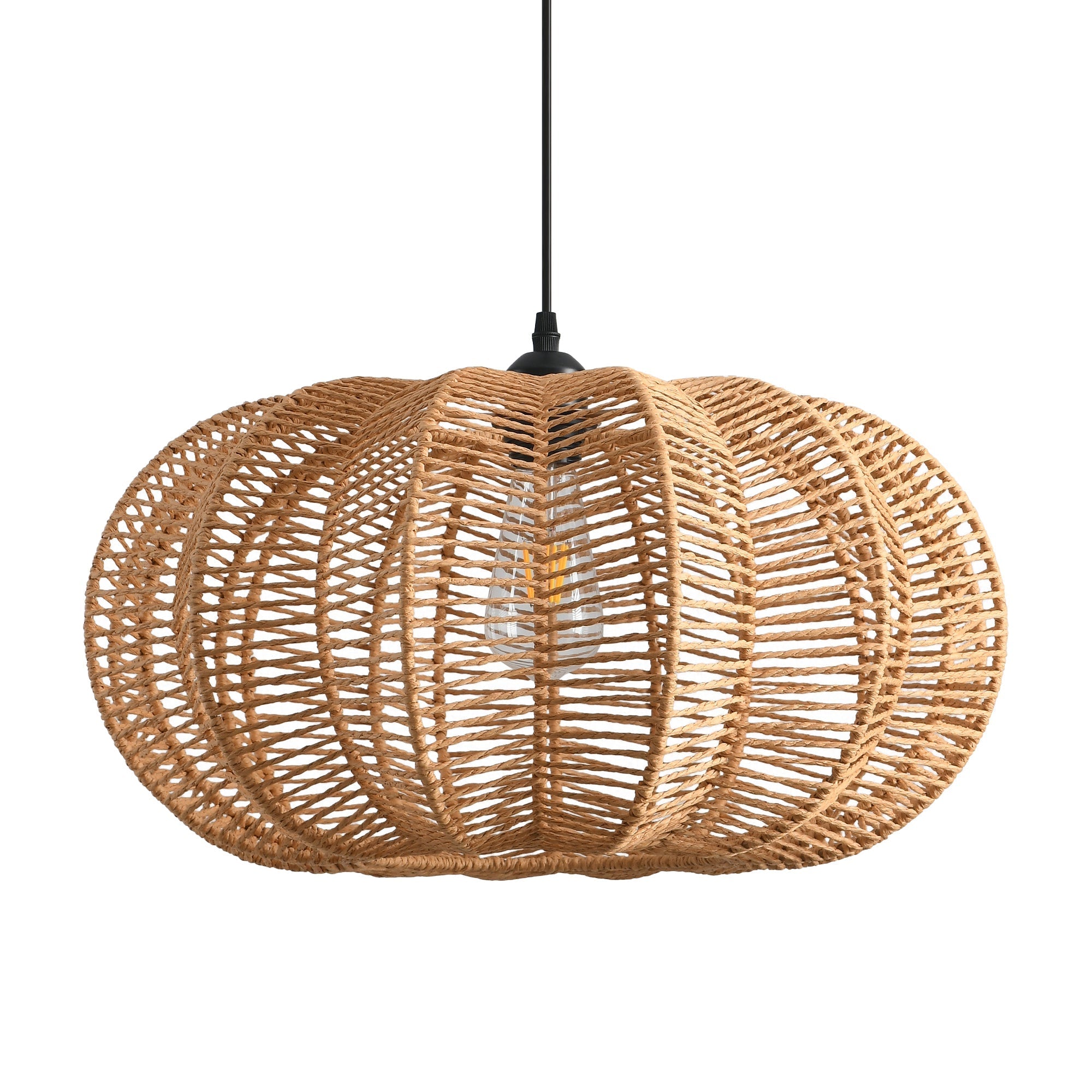 Rustic Rope Pendant Light Ø50cm