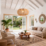Rustic Rope Pendant Light Ø50cm