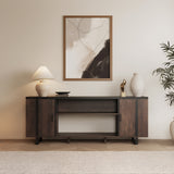 Camber 72" / 183cm tv-meubel met 36'' / 91cm elektrische haard 
