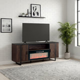 Camber 72" / 183cm tv-meubel met 36'' / 91cm elektrische haard 