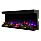 106 cm 42"/127 cm 50" JIYC Media Wall Electric Fire with 13 Flame Colors Built-In Electric Fire with Remote Control 750/1500W